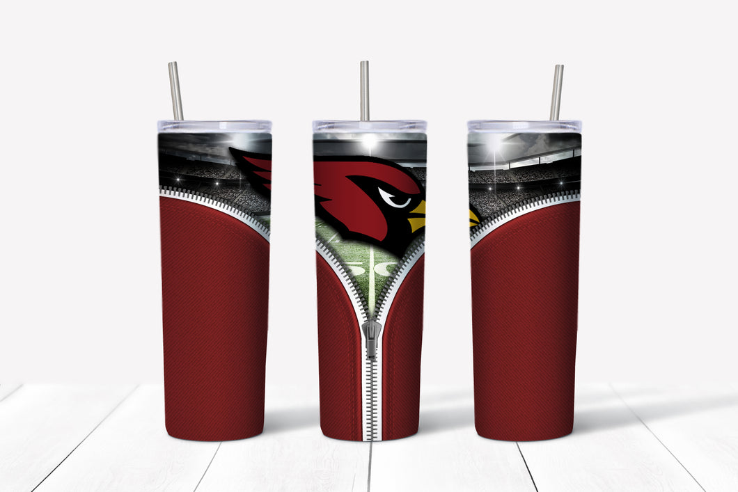 Football Team Jacket Tumbler